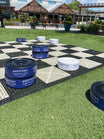 Personalized 10 Inch Plastic Giant Checkers | Giant Outdoor Chess | | GiantChessUSA