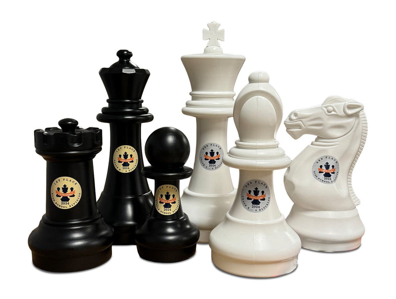 MegaChess 16 Inch Plastic Giant Chess Set | Add Your Logo | GiantChessUSA