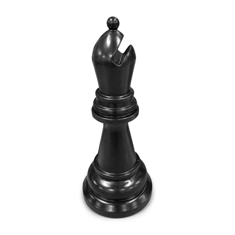 Individual Pieces for The MegaChess 26 Inch Perfect Giant Chess Set | Bishop / Black | GiantChessUSA