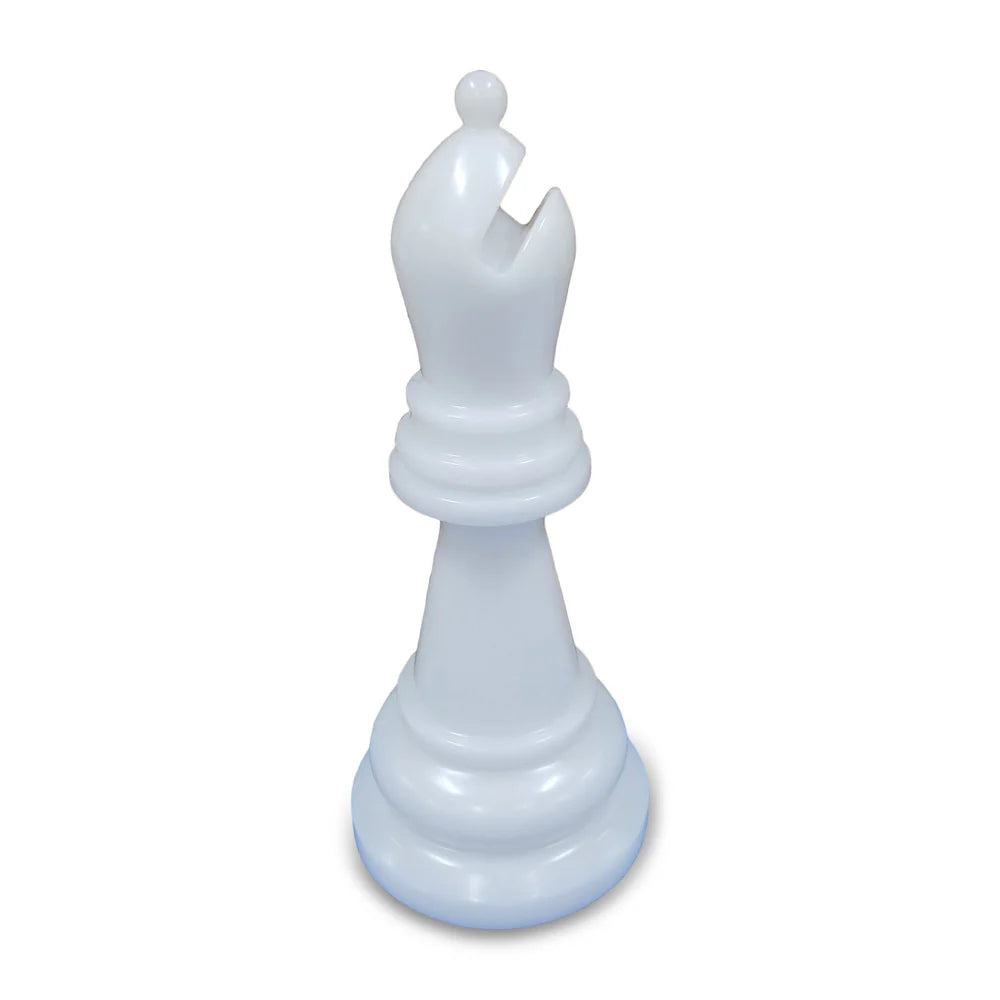 Individual Pieces for The MegaChess 26 Inch Perfect Giant Chess Set | Bishop / White | GiantChessUSA