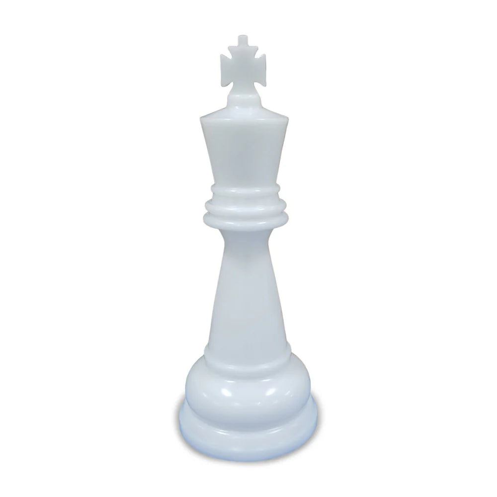 Individual Pieces for The MegaChess 26 Inch Perfect Giant Chess Set | King / White | GiantChessUSA