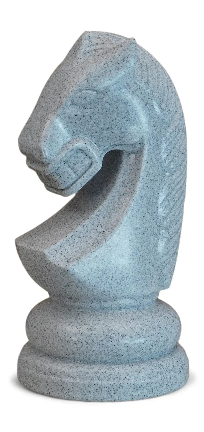 Individual Pieces for The MegaChess 26 Inch Perfect Giant Chess Set | Knight / Light Gray | GiantChessUSA