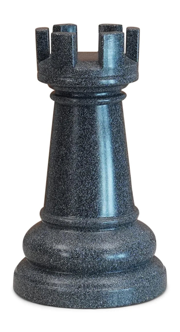 Individual Pieces for The MegaChess 26 Inch Perfect Giant Chess Set | Rook / Dark Gray | GiantChessUSA