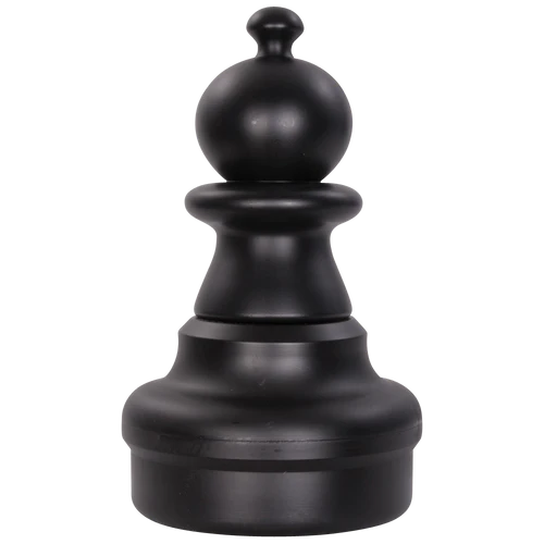 Individual Pieces for The Original MegaChess 25 Inch Plastic Giant Chess Set | Pawn / Black | GiantChessUSA