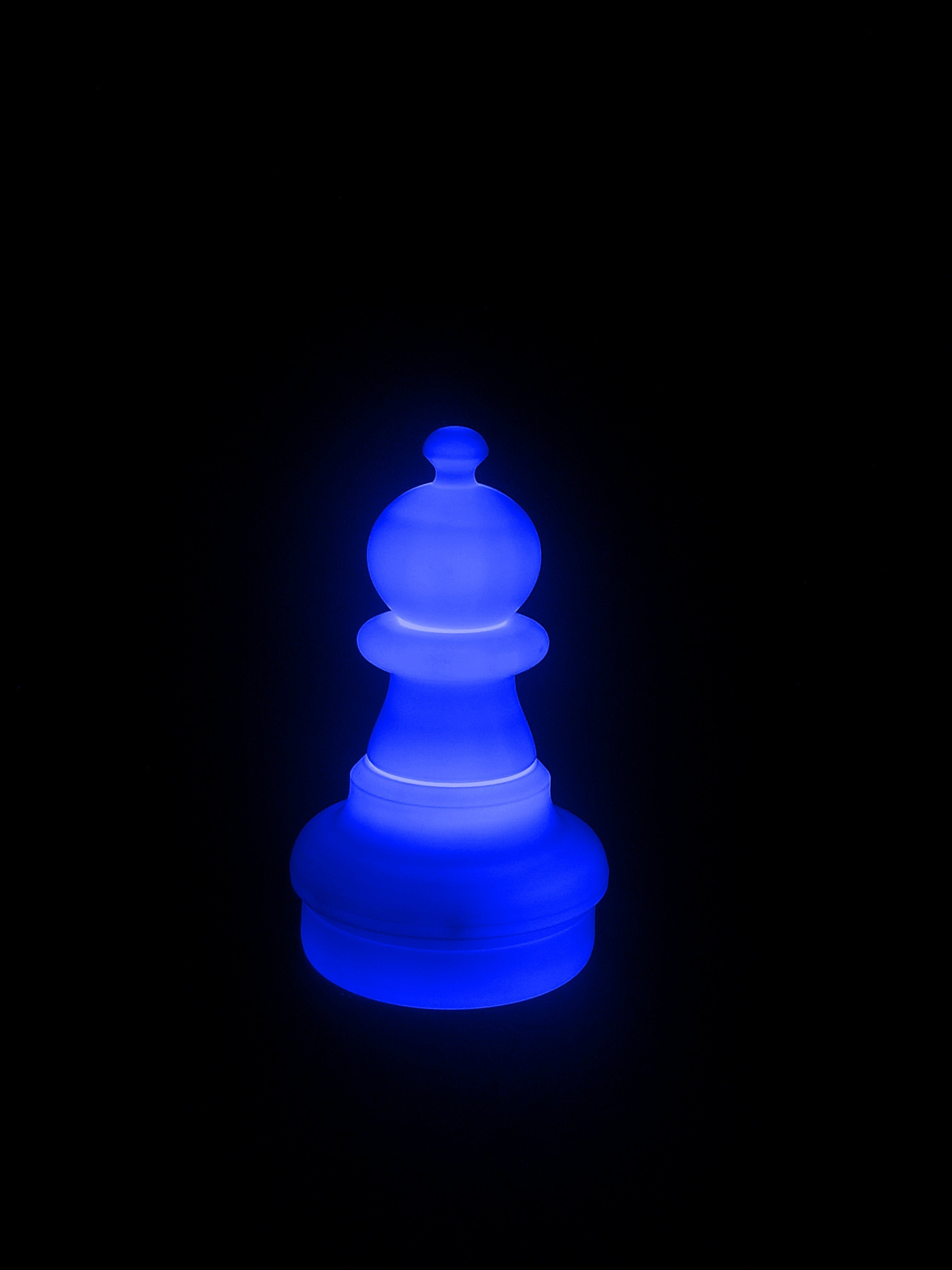 Individual Pieces For The 25 Inch Plastic Giant Chess Set | Giant Outdoor Chess | Pawn / LED Lights 8 Colors | GiantChessUSA