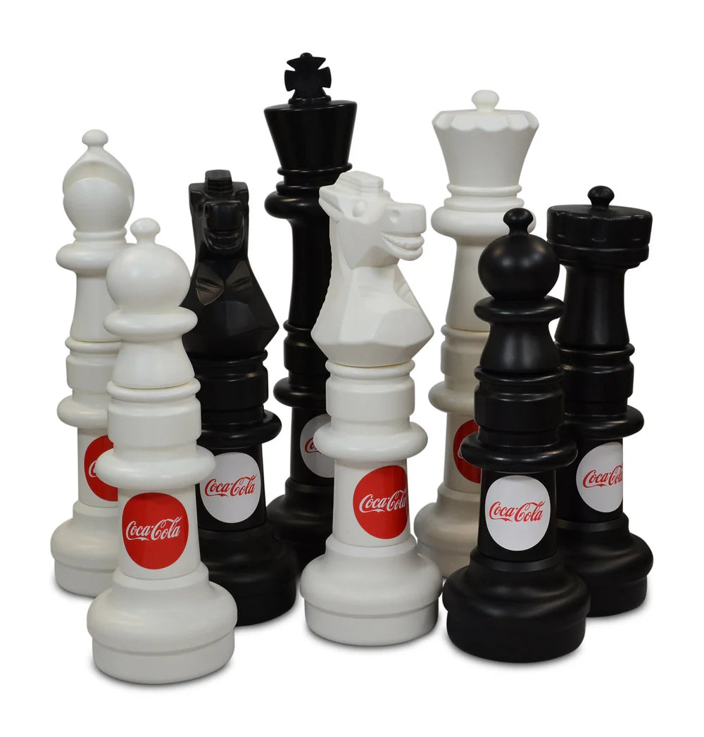 MegaChess 37 Inch Plastic Giant Chess Set | Add Your Logo | GiantChessUSA