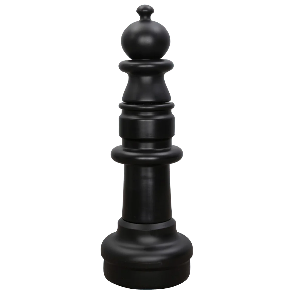 Individual Pieces for The Original MegaChess 37 Inch Plastic Giant Chess Set | Pawn / Black | GiantChessUSA