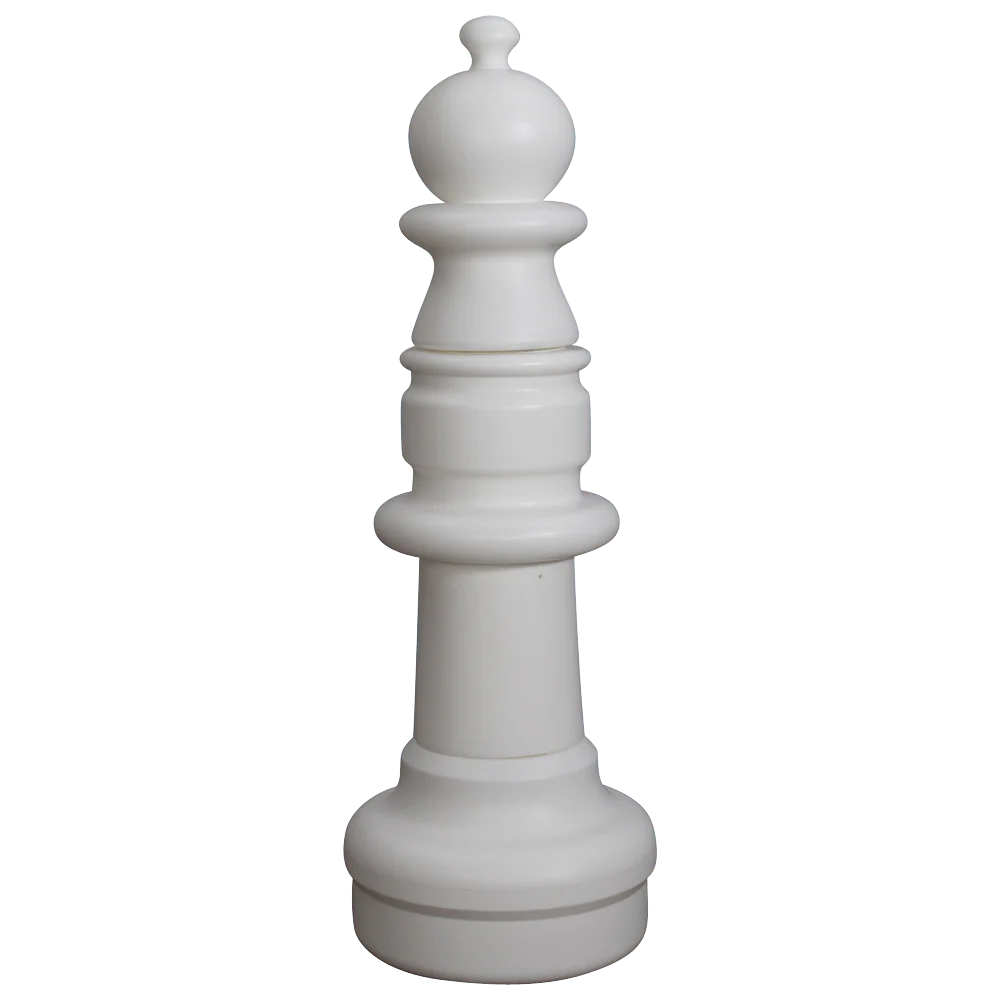 Individual Pieces for The Original MegaChess 37 Inch Plastic Giant Chess Set | Pawn / White | GiantChessUSA