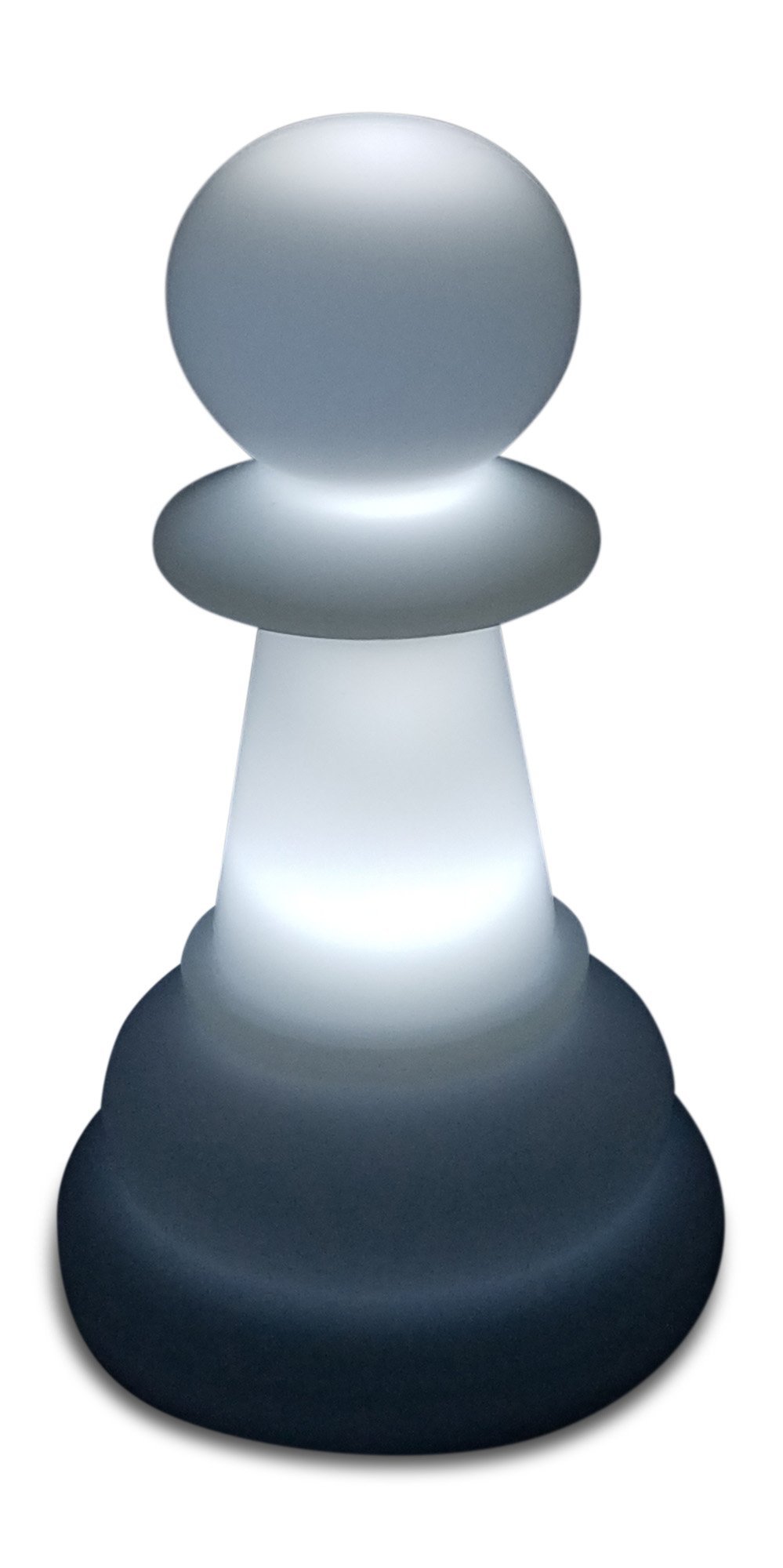 20 Inch Perfect Giant Pawn Chess Piece Light-Up Giant Chess Piece - Illuminates 8 Different Colors | Giant Outdoor Chess | | GiantChessUSA