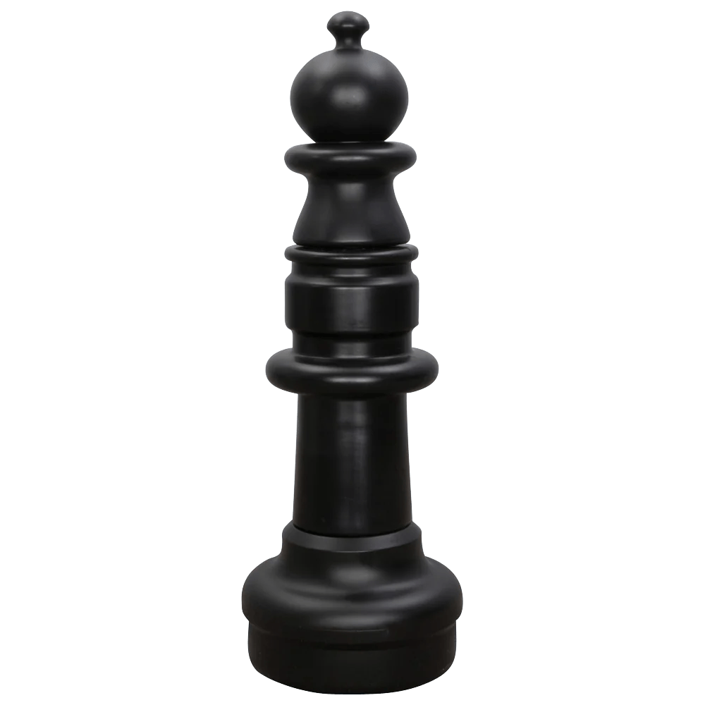 Individual Pieces For The 37 Inch Plastic Giant Chess Set | Giant Outdoor Chess | Pawn / Black | GiantChessUSA