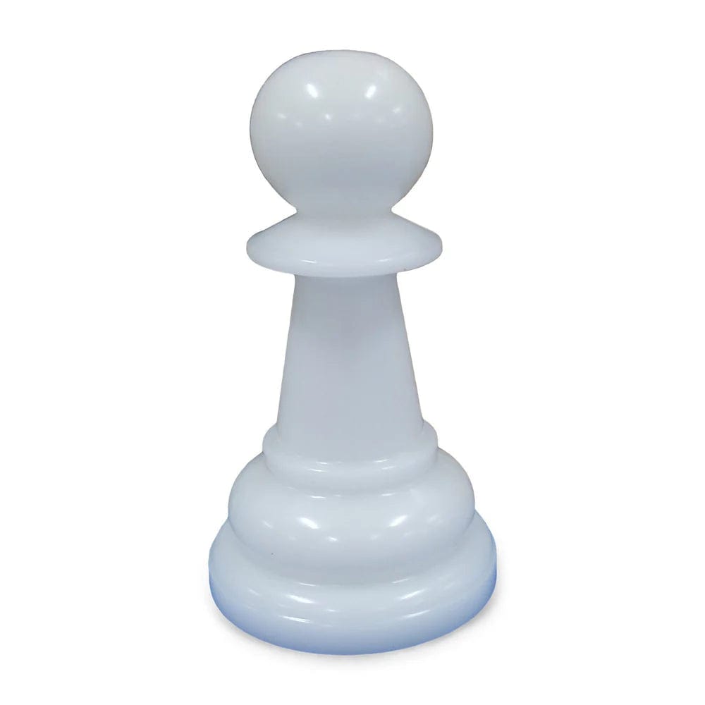 Individual Pieces For The 26 Inch Perfect Giant Chess Set | Giant Outdoor Chess | Pawn / White | GiantChessUSA