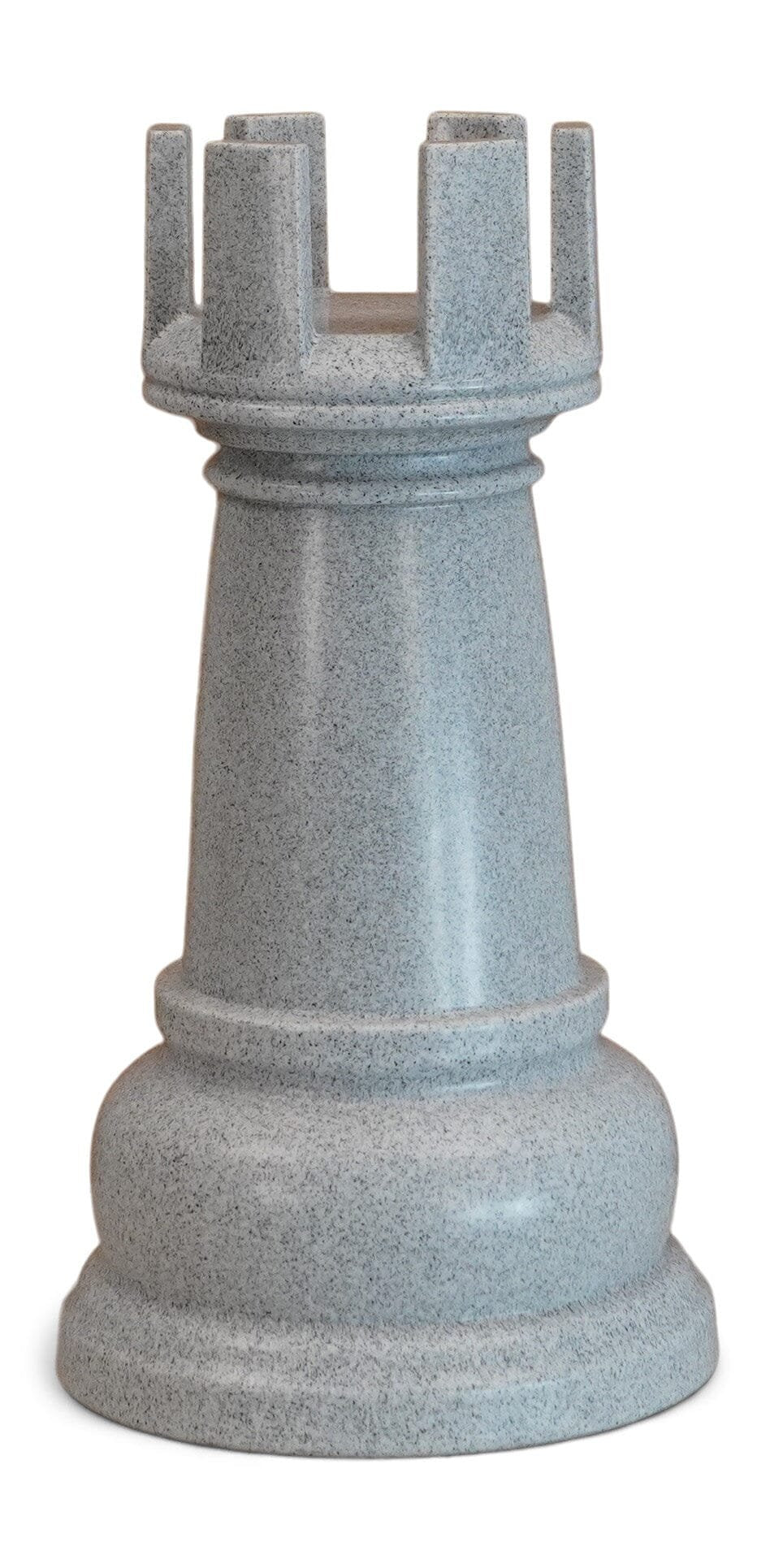 23 Inch Light Gray Perfect Rook Giant Chess Piece | Giant Outdoor Chess | | GiantChessUSA