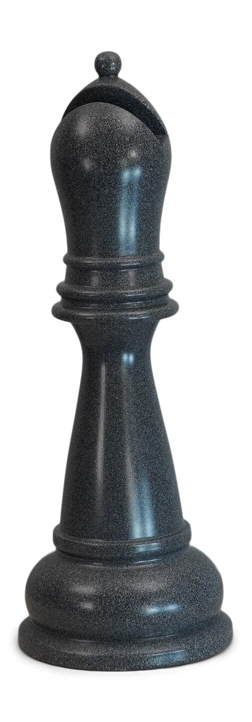 34 Inch Dark Gray Perfect Bishop Giant Chess Piece | Giant Outdoor Chess | | GiantChessUSA