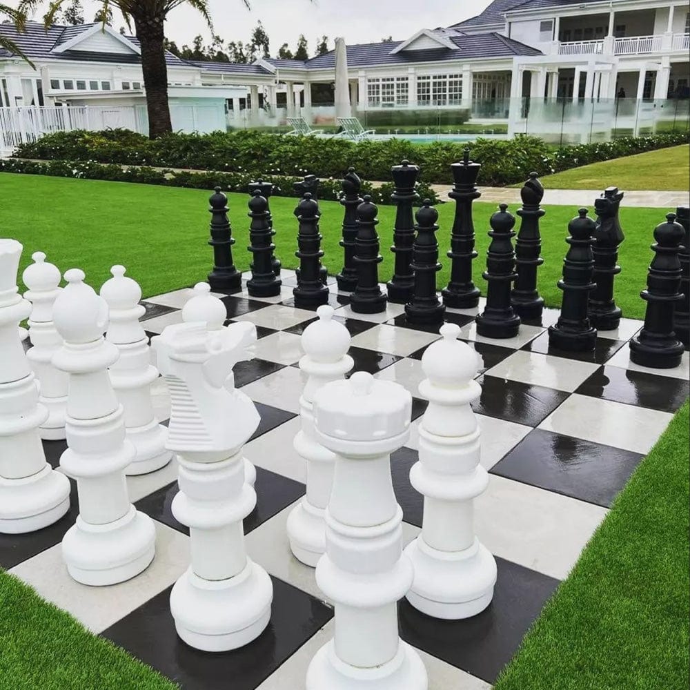 37 Inch Plastic Giant Chess Set | Giant Outdoor Chess | | GiantChessUSA