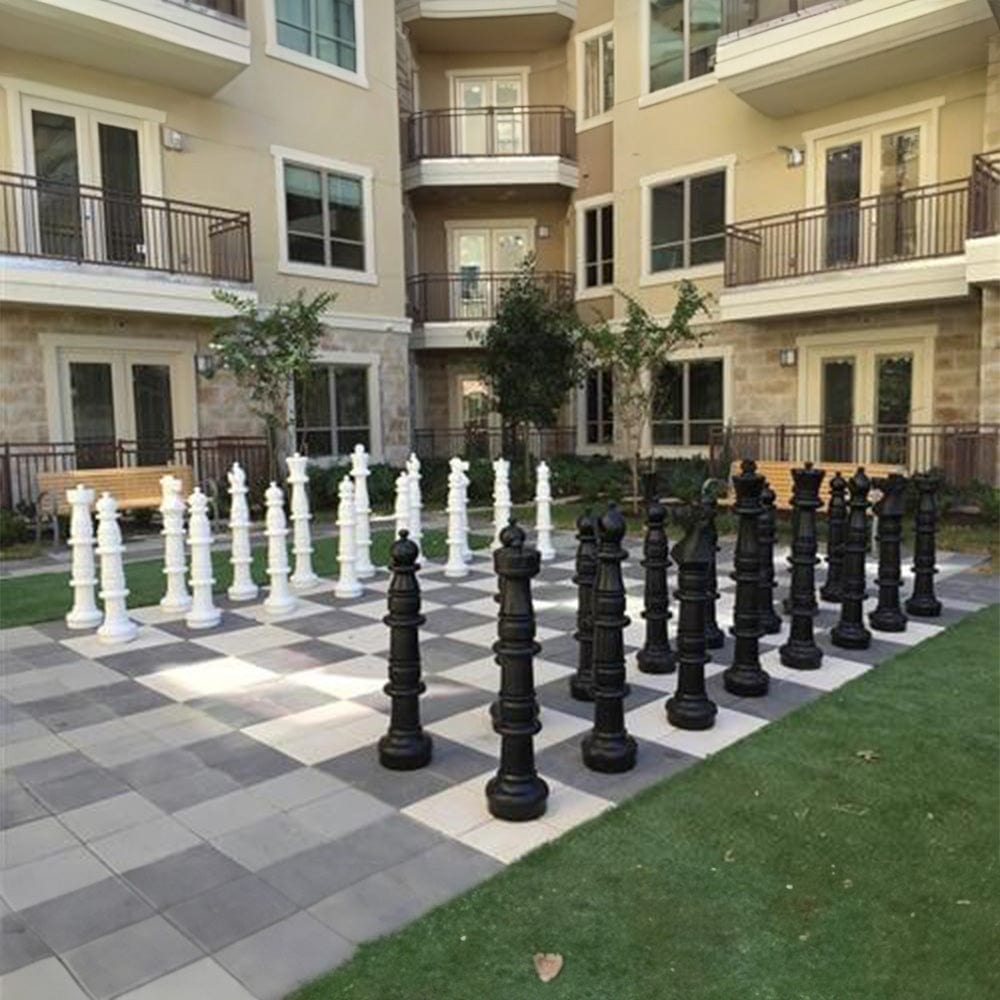 49 Inch Plastic Giant Chess Set | Giant Outdoor Chess | | GiantChessUSA