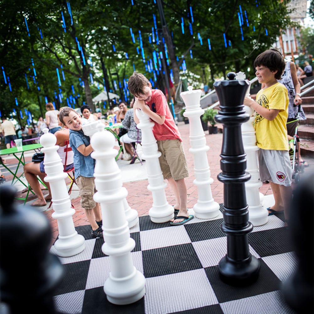 49 Inch Plastic Giant Chess Set | Giant Outdoor Chess | | GiantChessUSA