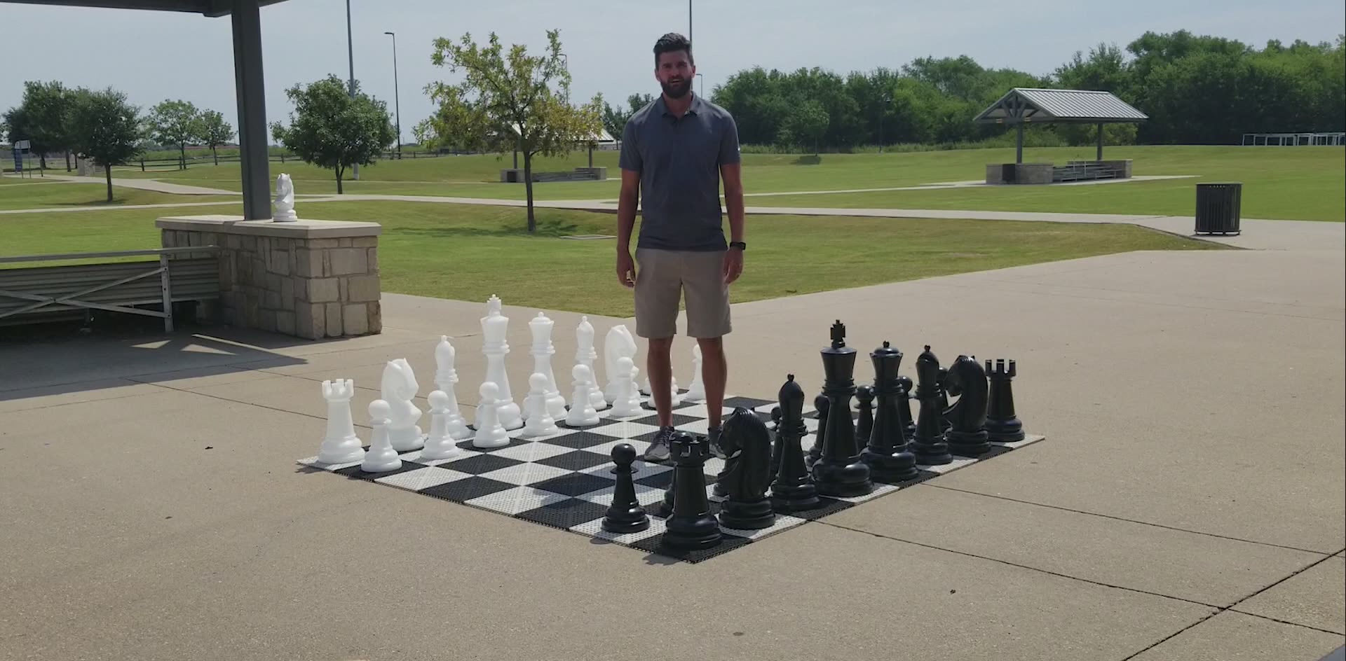 26 Inch Perfect Giant Chess Set | Giant Outdoor Chess | | GiantChessUSA