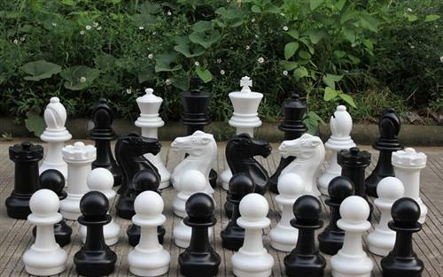 Giant Outdoor Chess 16 Inch Plastic Giant Chess Set | | GiantChessUSA