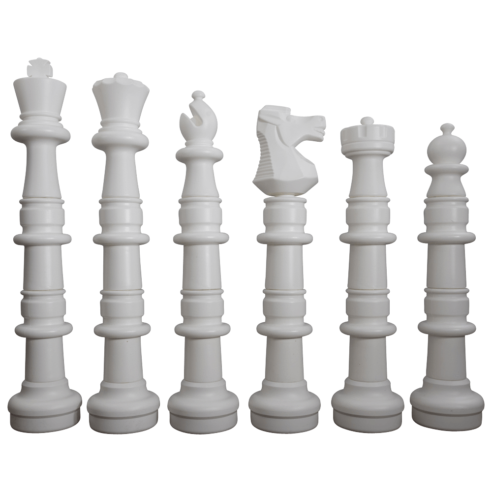 MegaChess 49 Inch Plastic Giant Chess Set with Plastic Board |  | GiantChessUSA