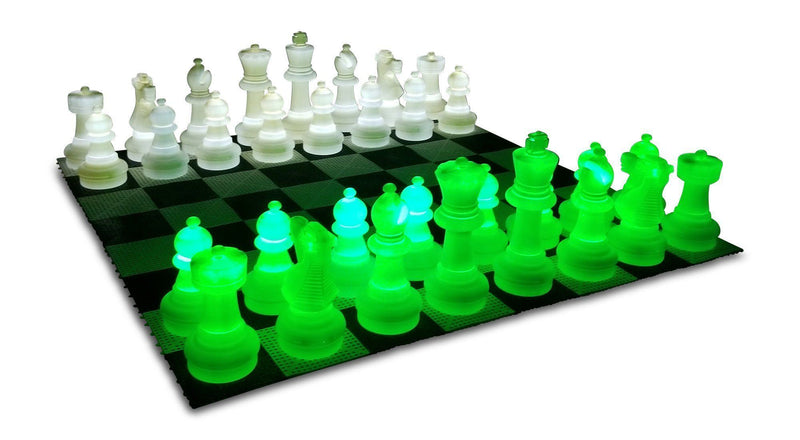 12 Plastic Chess Set With Commercial Grade Roll-up Board