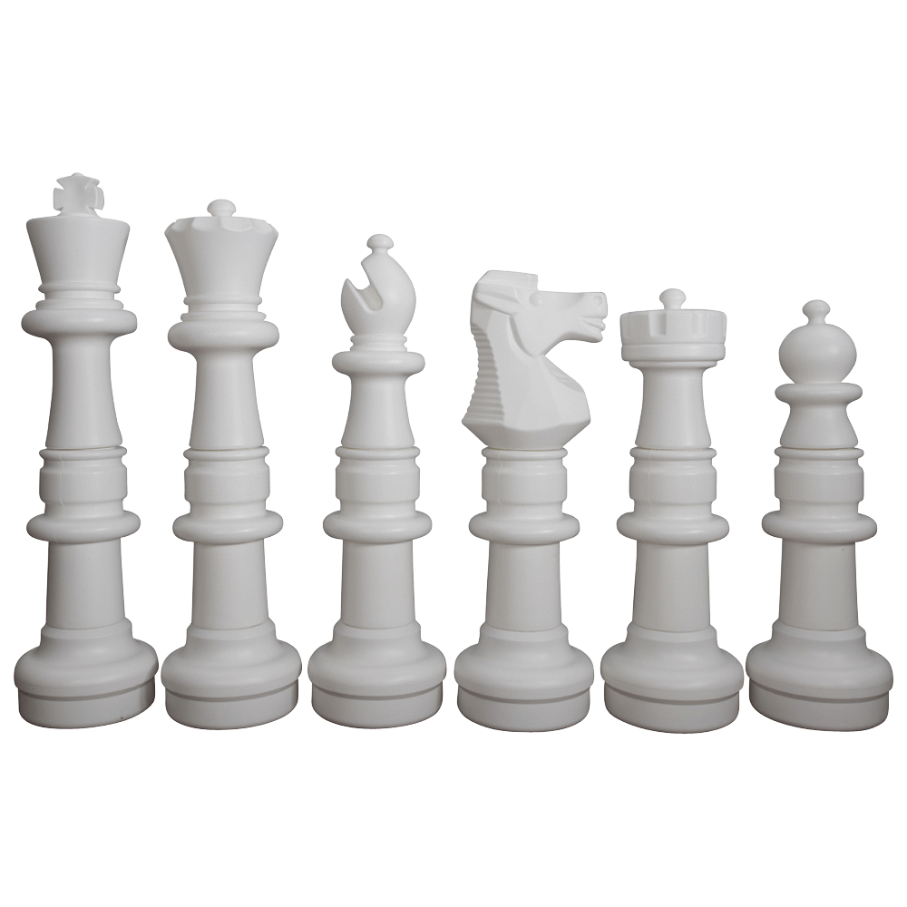 MegaChess 37 Inch Plastic Giant Chess Set with Plastic Board |  | GiantChessUSA