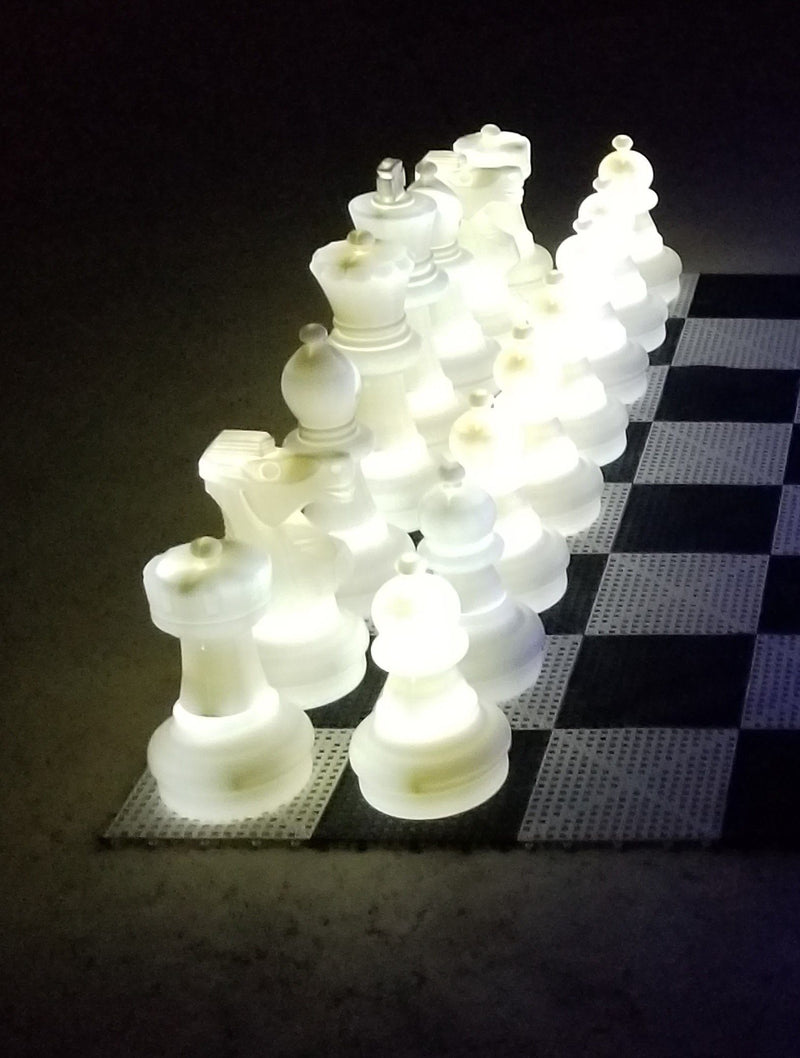 MegaChess 12 Inch White Premium Plastic Pawn Giant Chess Piece