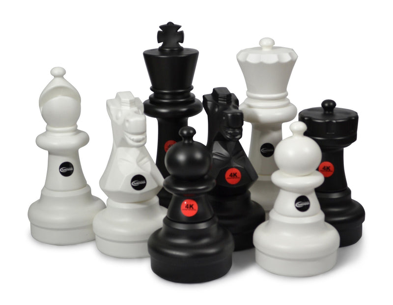 MegaChess Custom 49 Inch Plastic Giant Chess Set