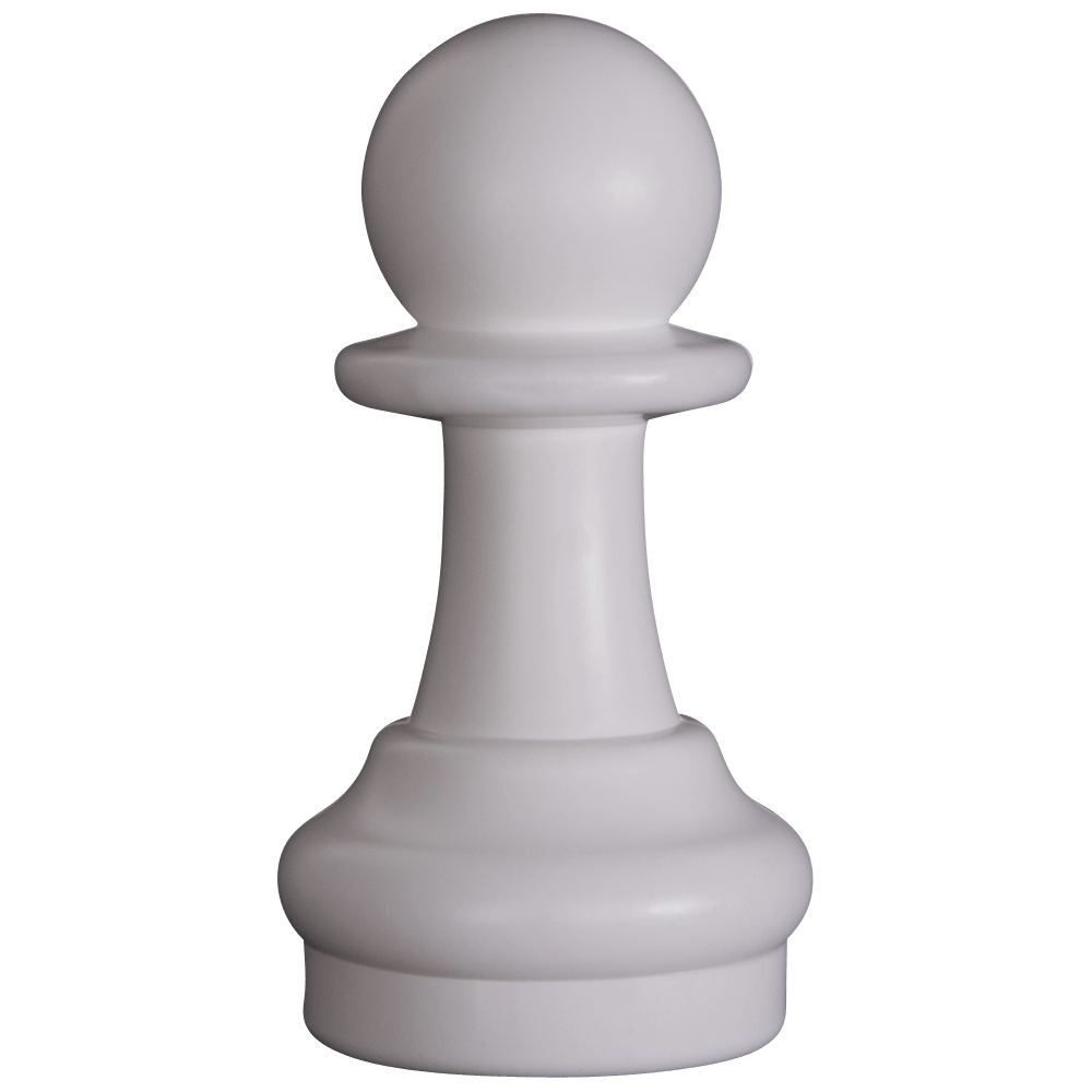 MegaChess 9 Inch Light Plastic Pawn Giant Chess Piece |  | GiantChessUSA