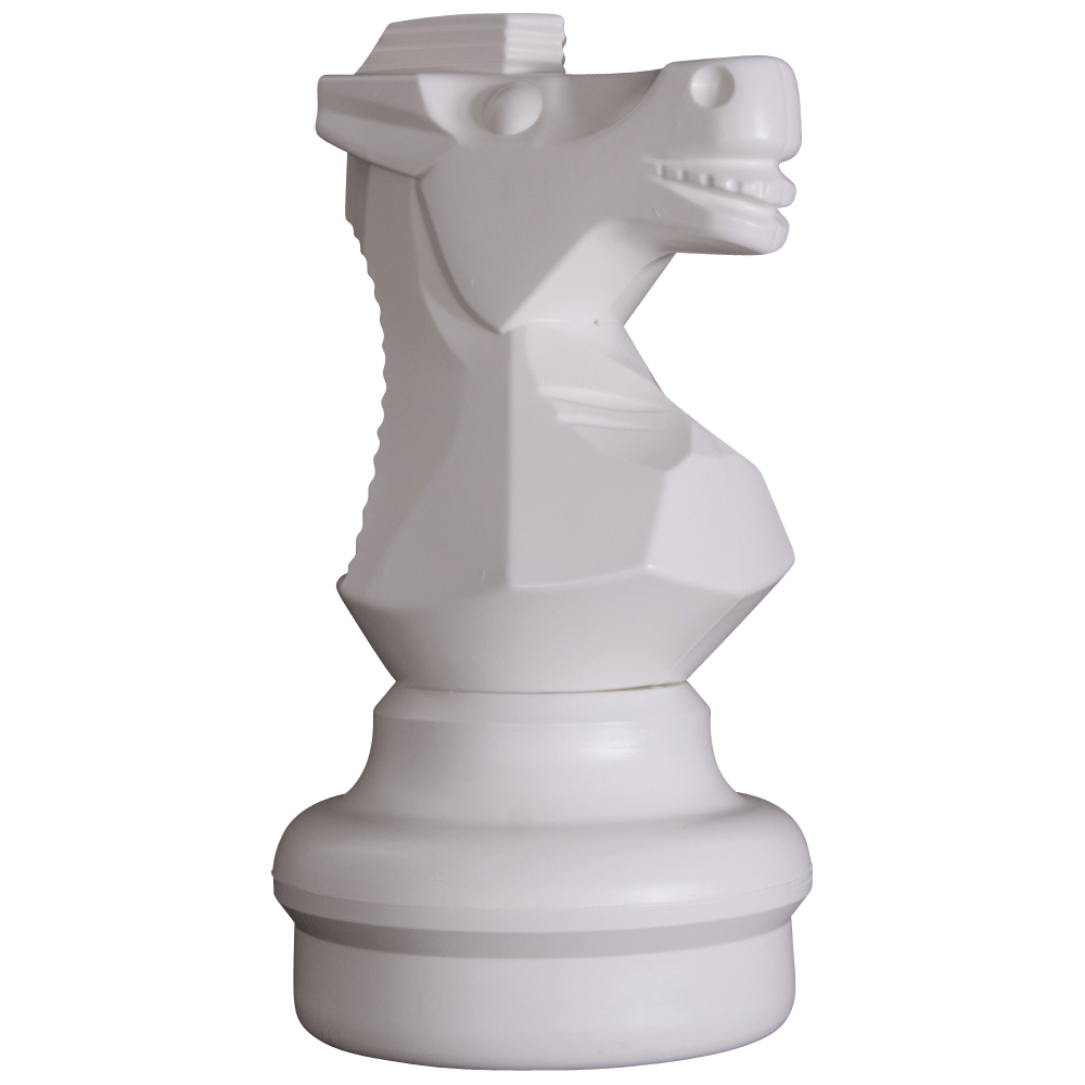 MegaChess 18 Inch Light Plastic Knight Giant Chess Piece |  | GiantChessUSA