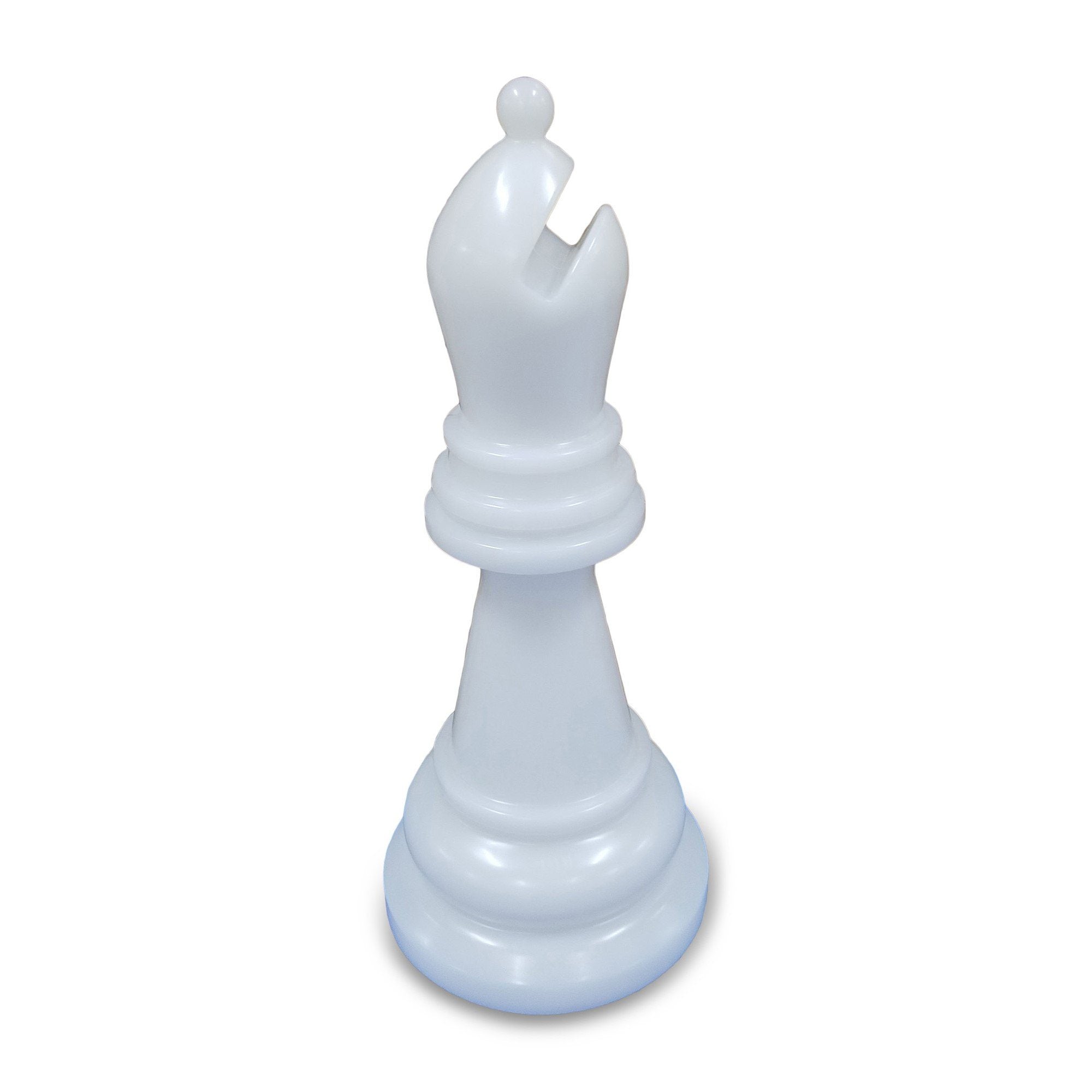 34 Inch White Perfect Bishop Giant Chess Piece | Giant Outdoor Chess | Default Title | GiantChessUSA