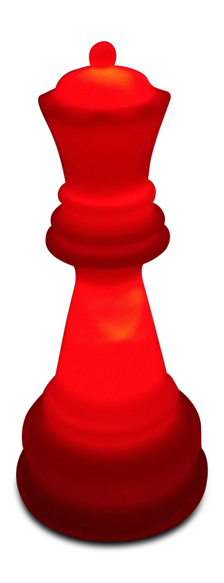 36 Inch Perfect Giant Queen Chess Piece Light-Up Giant Chess Piece - Illuminates 8 Different Colors | Giant Outdoor Chess | Default Title | GiantChessUSA