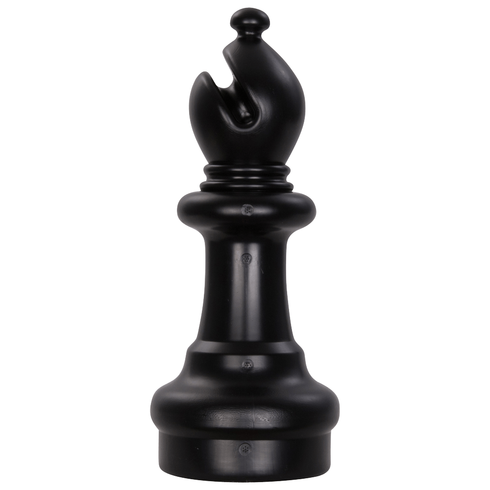 10 Inch Dark Plastic Bishop Giant Chess Piece | Giant Outdoor Chess | | GiantChessUSA