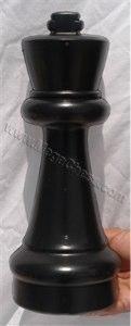 12 Inch Dark Plastic King Giant Chess Piece | Giant Outdoor Chess | | GiantChessUSA