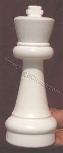 12 Inch Light Plastic King Giant Chess Piece | Giant Outdoor Chess | | GiantChessUSA