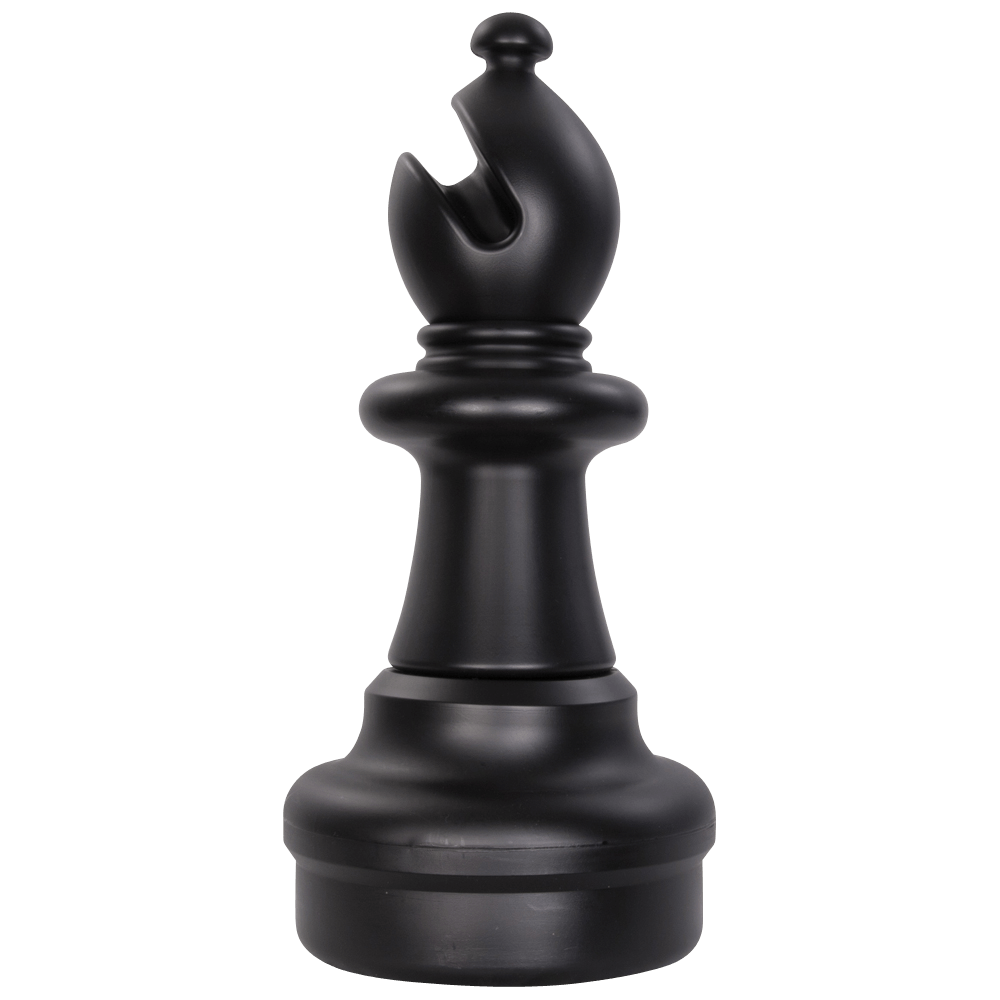 21 Inch Dark Plastic Bishop Giant Chess Piece | Giant Outdoor Chess | | GiantChessUSA