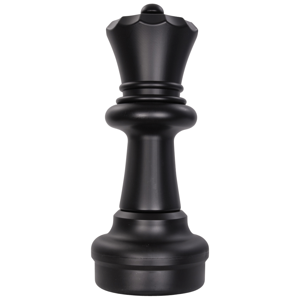 23 Inch Dark Plastic Queen Giant Chess Piece | Giant Outdoor Chess | | GiantChessUSA