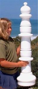 40 Inch Light Plastic Pawn Giant Chess Piece | Giant Outdoor Chess | | GiantChessUSA