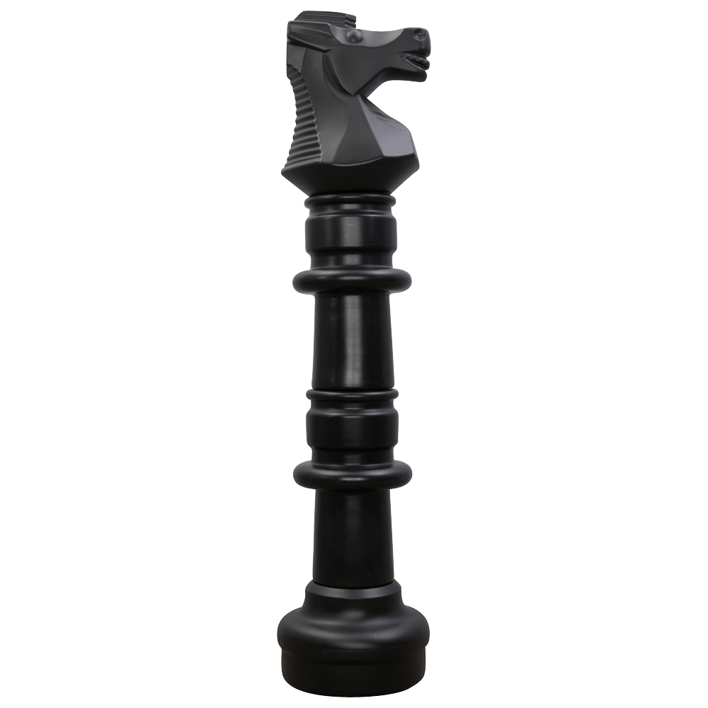 42 Inch Dark Plastic Knight Giant Chess Piece | Giant Outdoor Chess | | GiantChessUSA