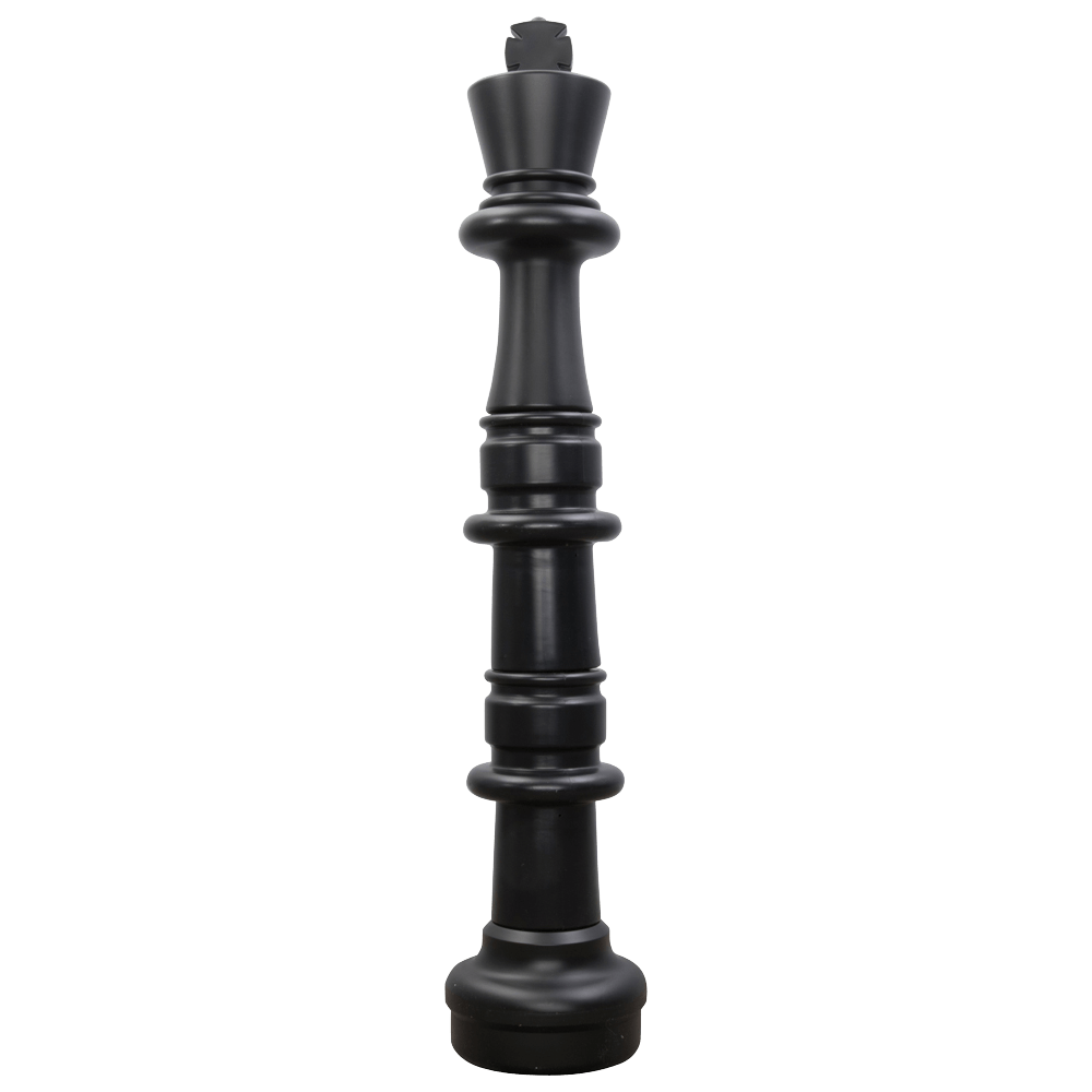 49 Inch Dark Plastic King Giant Chess Piece | Giant Outdoor Chess | | GiantChessUSA