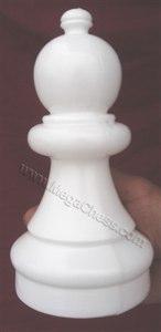 8 Inch Light Plastic Pawn Giant Chess Piece | Giant Outdoor Chess | | GiantChessUSA