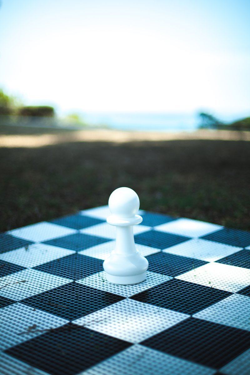 9 Inch Light Plastic Pawn Giant Chess Piece | Giant Outdoor Chess | | GiantChessUSA