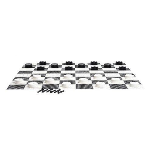 10 Inch Plastic Giant Checkers | Giant Outdoor Chess | | GiantChessUSA