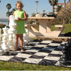 Quick Fold Nylon Giant Chess Mat With 13 Inch Squares | Giant Outdoor Chess | | GiantChessUSA