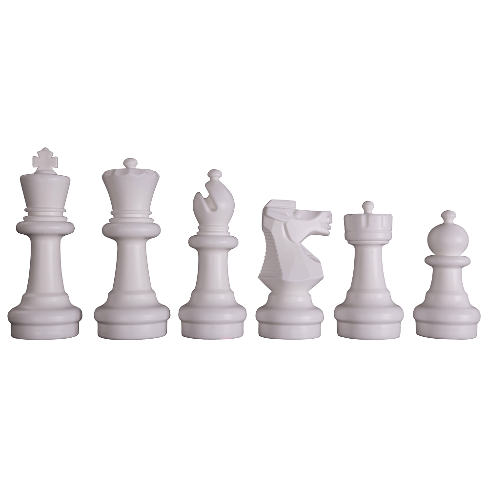 12 Inch Plastic Giant Chess Set | Giant Outdoor Chess | | GiantChessUSA