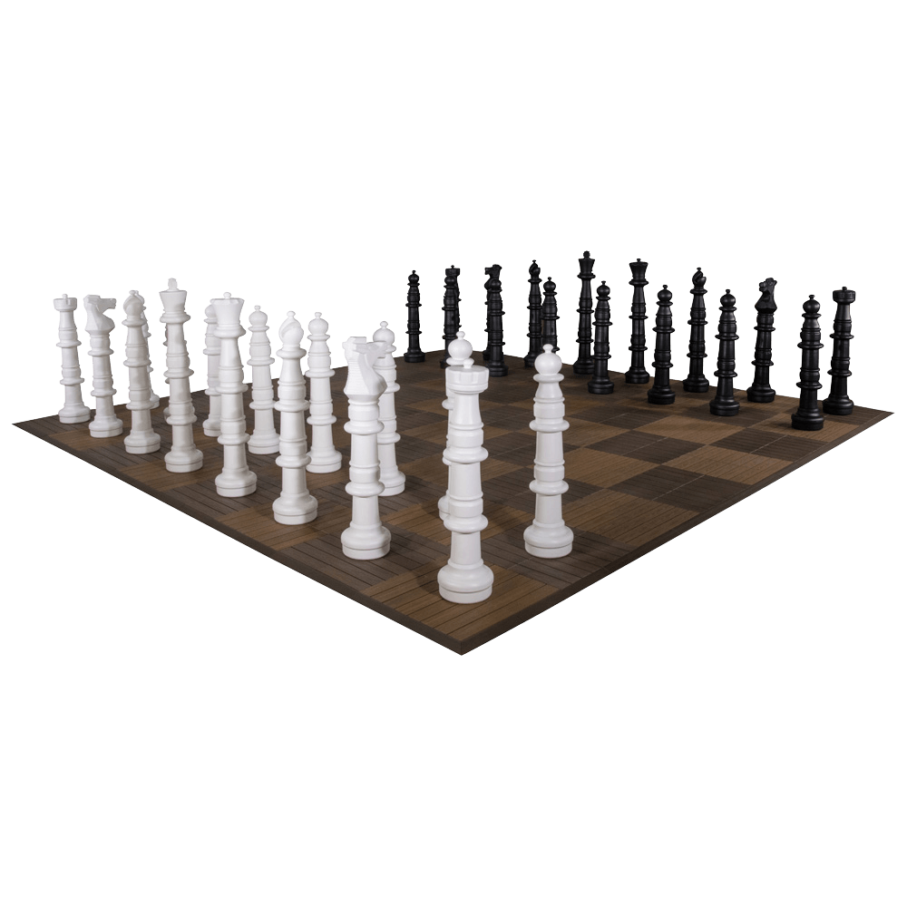 49 Inch Plastic Giant Chess Set | Giant Outdoor Chess | | GiantChessUSA