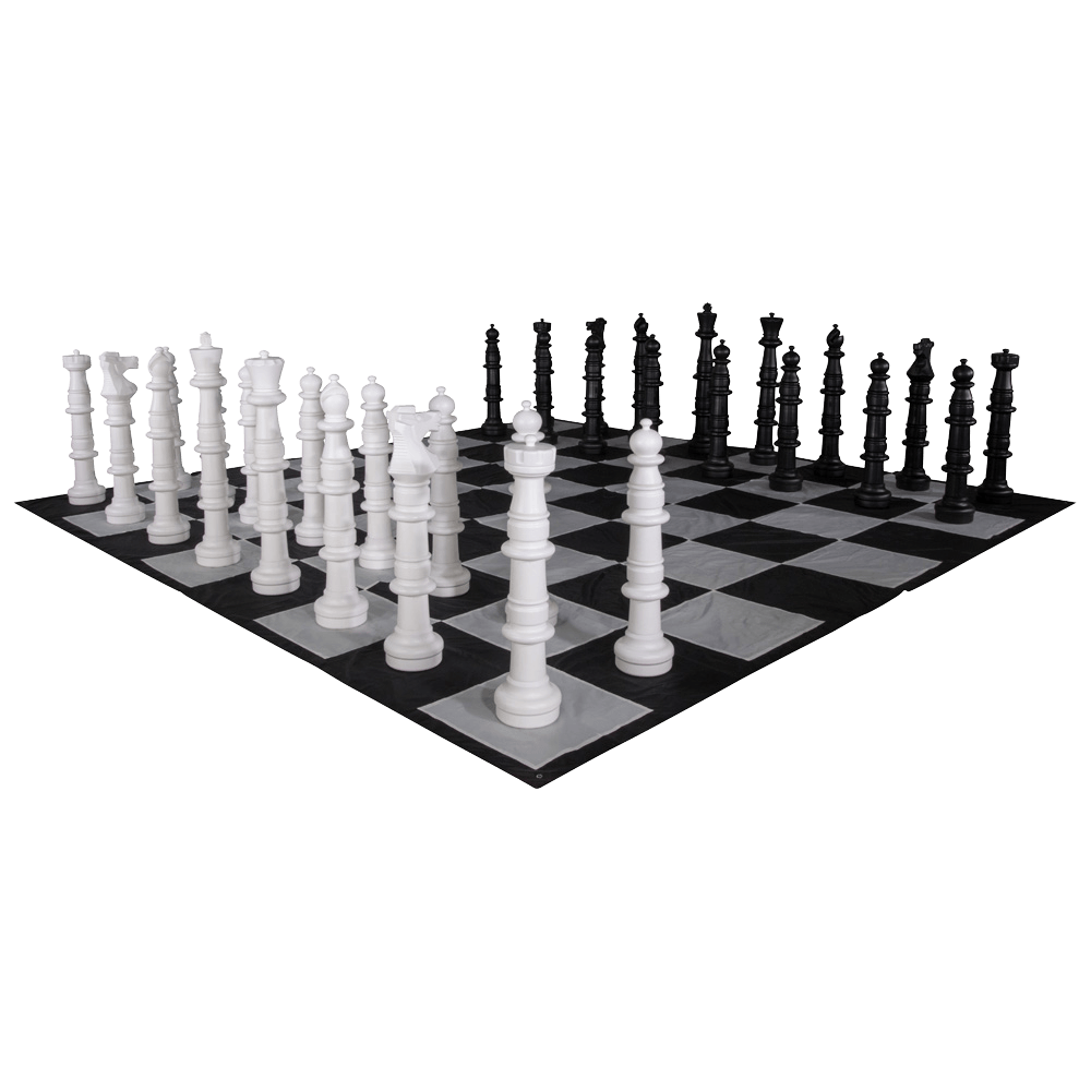 49 Inch Plastic Giant Chess Set | Giant Outdoor Chess | | GiantChessUSA