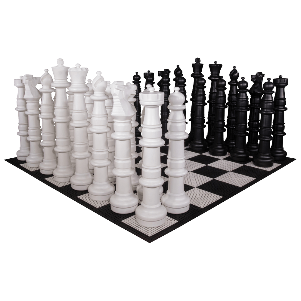 49 Inch Plastic Giant Chess Set | Giant Outdoor Chess | | GiantChessUSA