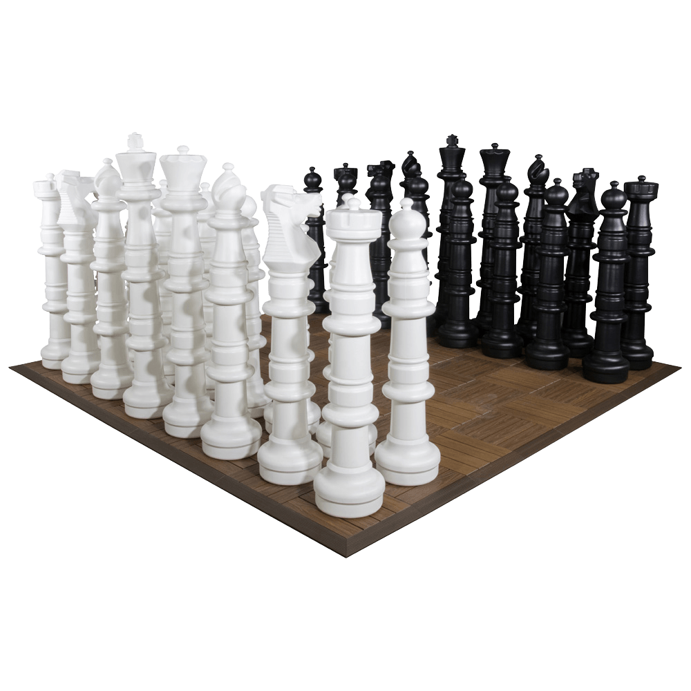 49 Inch Plastic Giant Chess Set | Giant Outdoor Chess | | GiantChessUSA