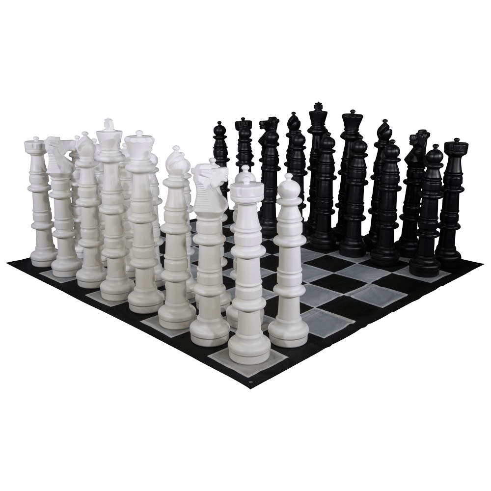 49 Inch Plastic Giant Chess Set | Giant Outdoor Chess | | GiantChessUSA