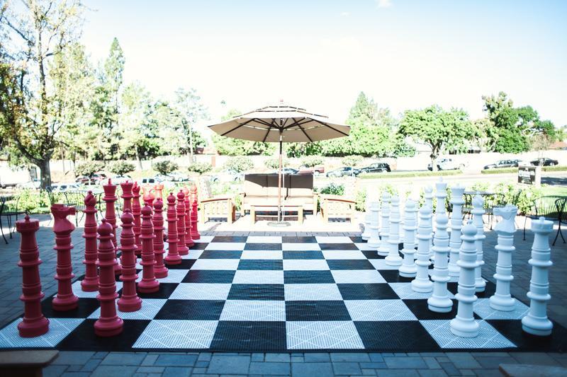 Personalized 37 Inch Plastic Giant Chess Set | Giant Outdoor Chess | | GiantChessUSA